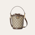 Gucci Ophidia Mini Bucket Bag Gg Canvas 4.7 Inches