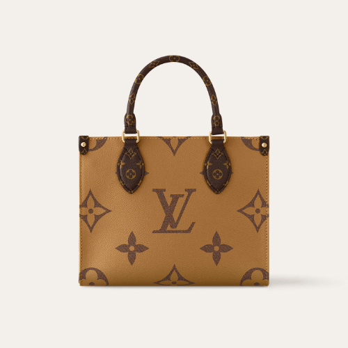 Louis Vuitton Onthego PM Brown Bag 9.8-Inch M46373