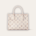 Louis Vuitton Onthego PM Cream 9.8 Inches M25770