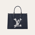 Louis Vuitton Onthego MM Black 13.8 Inches M24834