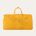 Louis Vuitton Keepall Bandoulière 50 Bag Yellow 19.7 Inches M23748
