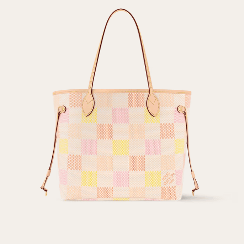 Louis Vuitton Neverfull MM Peach 12.2 Inches N40668
