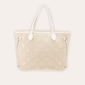Louis Vuitton Neverfull MM Monogram Giant By The Pool White On Beige 12.2 Inches M22838