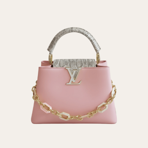 Louis Vuitton Capucines BB Rose Pink Bag 10.6-Inch