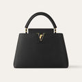 Louis Vuitton Capucines MM Black 12.4 Inches M24727