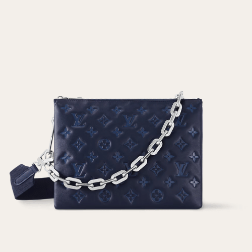 Louis Vuitton Coussin PM Marine Blue 10.2 Inches M21282