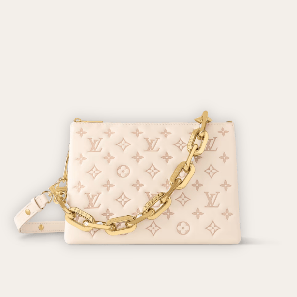 Louis Vuitton Coussin PM Eden Two-Tone 10 Inches M14503