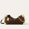 Louis Vuitton Slim Trunk Monogram Chain Bag