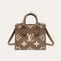 Louis Vuitton Onthego Mini Taupe Monogram 7.1 Inches