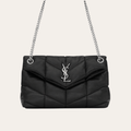 Saint Laurent Loulou Bag Black Nappa 8.7 Inches 5774761El001000