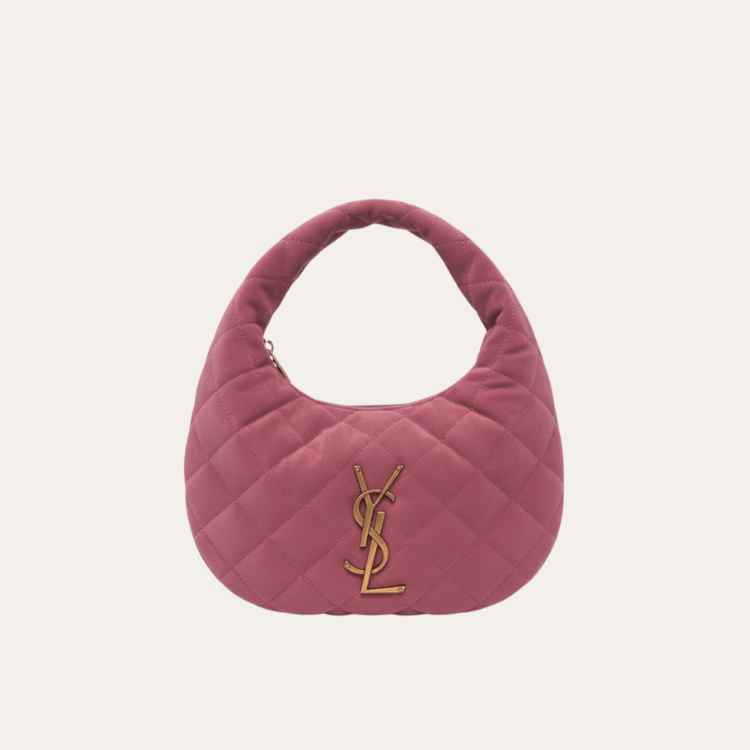 Saint Laurent Icare Hobo Bag Bordeaux 9.4 Inches