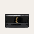 Saint Laurent Envelope Woc Black Bag 8.7 Inches