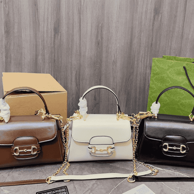 Gucci Horsebit 1955 Small Top Handle Bag Light Brown 8.6 Inches ‎703848 AAA7G 2361
