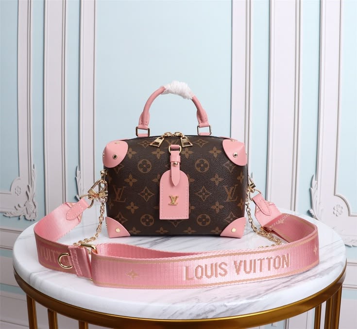 Louis Vuitton Soft Trunk Mini Monogram Pink, 7.9 in