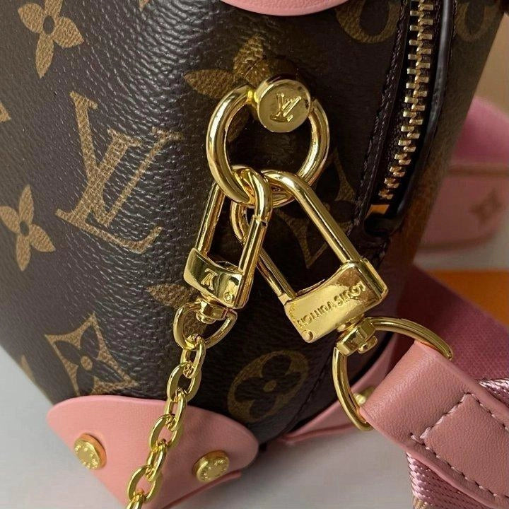 Louis Vuitton Soft Trunk Mini Monogram Pink, 7.9 in